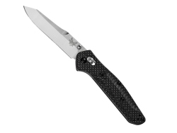 Benchmade 940-1 Osborne-Plain Edge Carbon Fiber Handle Hunting Knife