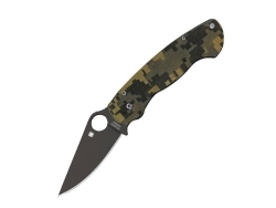 Spyderco ParaMilitary2 G-10 Hunting Tactical Knife