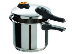 T-fal P25107 Stainless Steel Stove Top Pressure Cooker & Canner