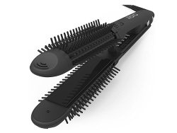 Xtava Hotness 3-in-1 Flat Iron Hair Curler & Brush